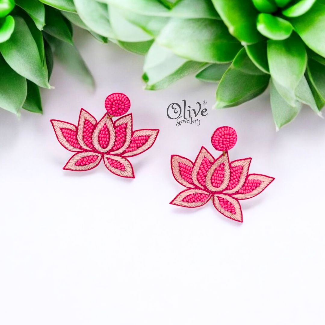 The Pink Lotus Hanging
