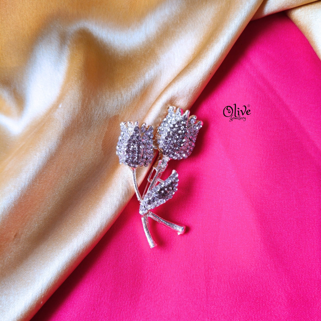 Brooch Collection  -227-Rose Flower