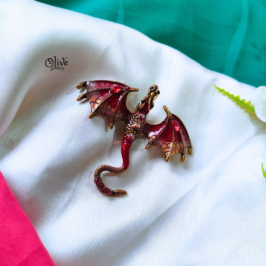 The Spare Dragon Brooch