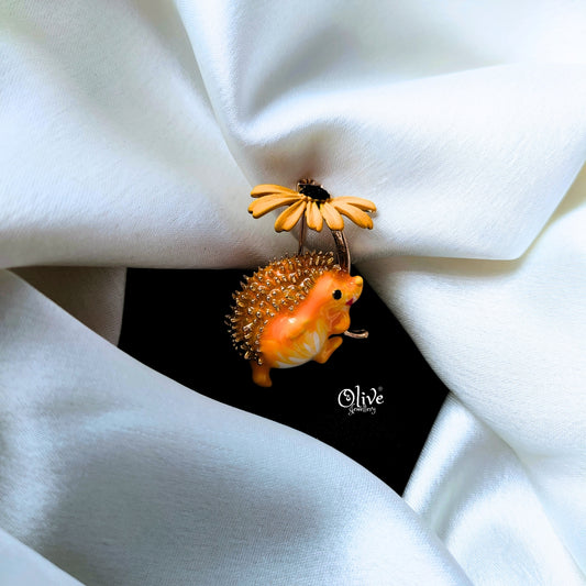 The Hedgehog Brooch