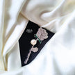 A Metal Rose Brooch