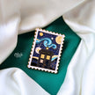 Van Gogh Police Station Brooch