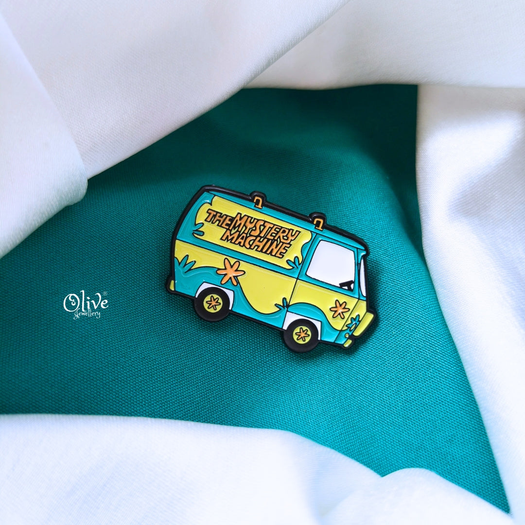The Mystery Machine Brooch