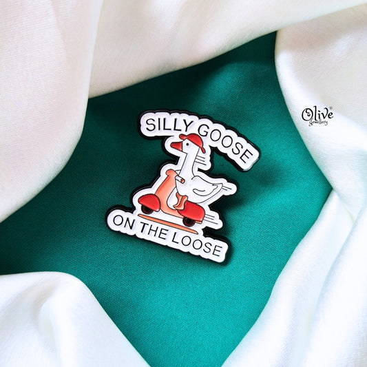 Silly Goose Brooch