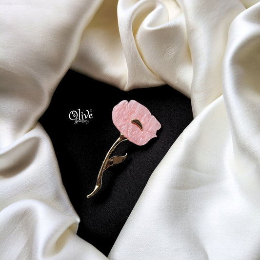 Resin Flower  Brooch