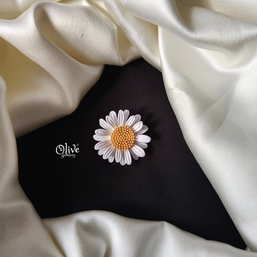 Sunflower Theme Brooch