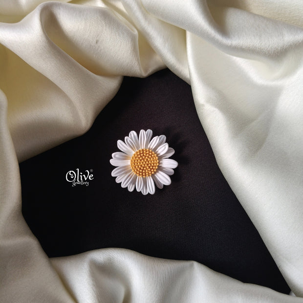 Sunflower Theme Brooch