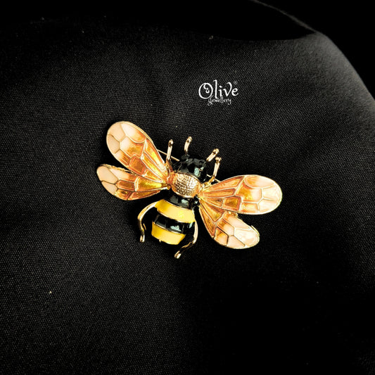 Bee Theme Brooch