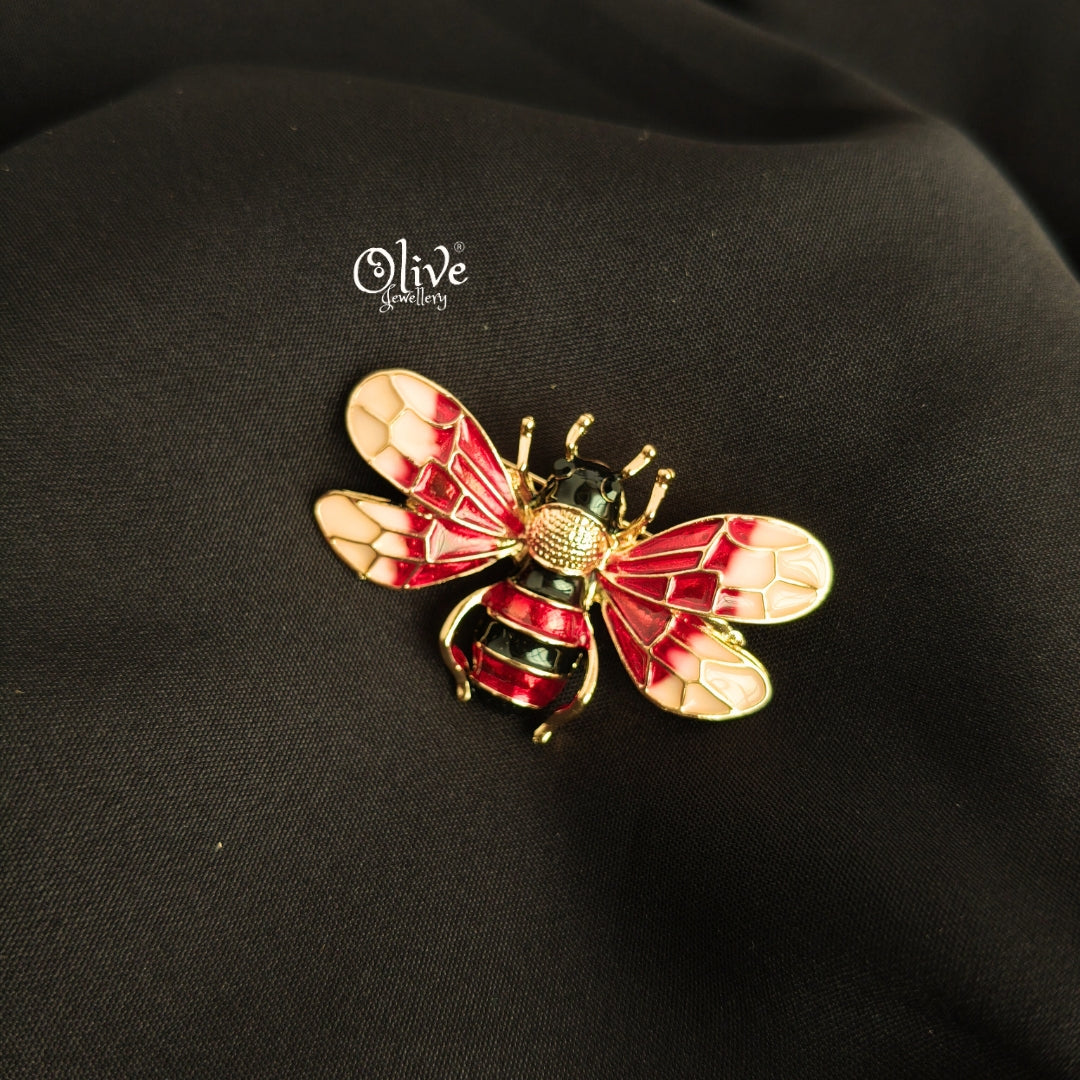 Bee Theme Brooch