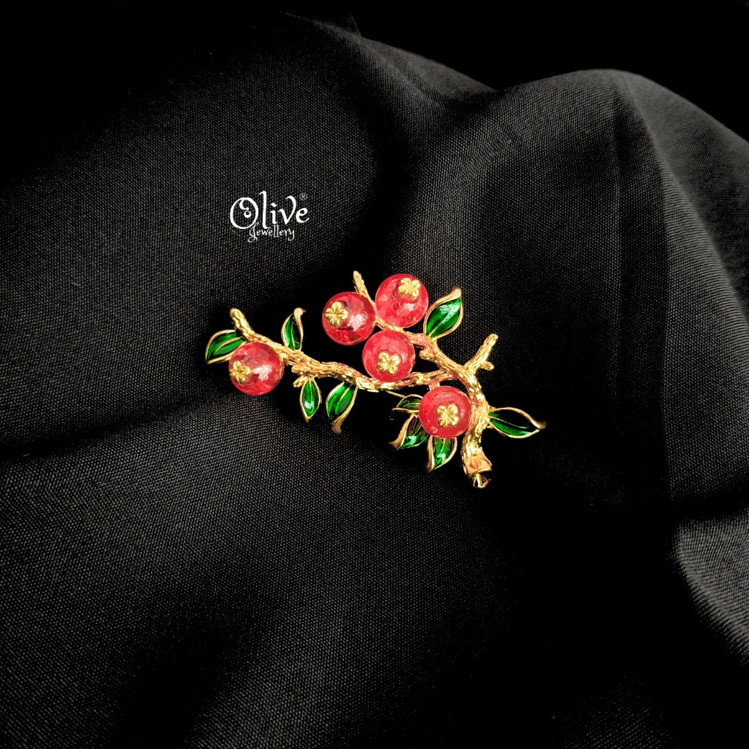 Fruit brooch