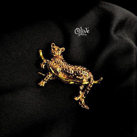 Leopard Brooch