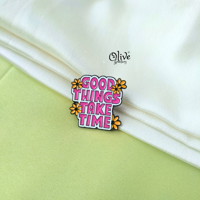 Good Things Brooch