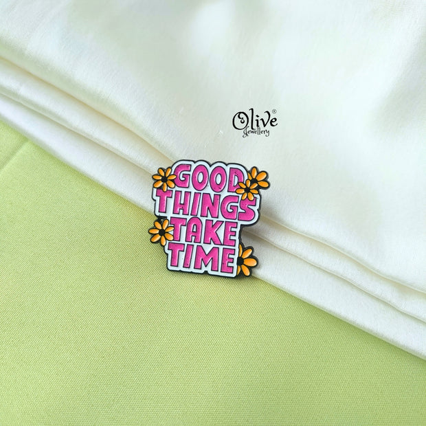 Good Things Brooch