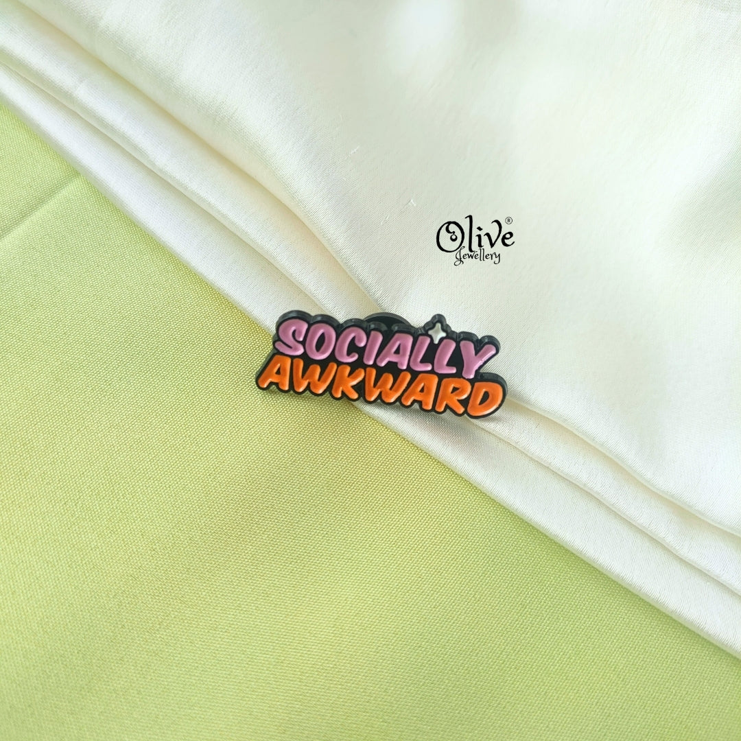 Socially Awkward Brooch