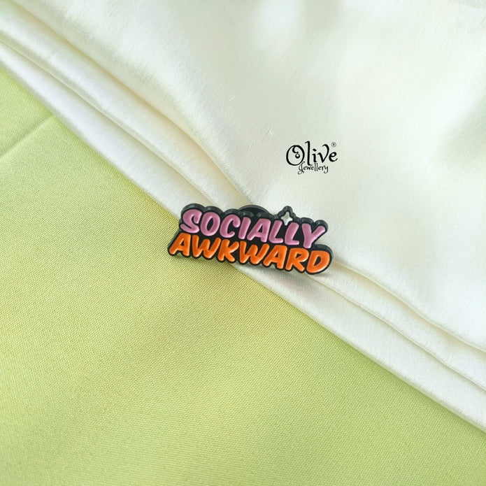 Socially Awkward Brooch