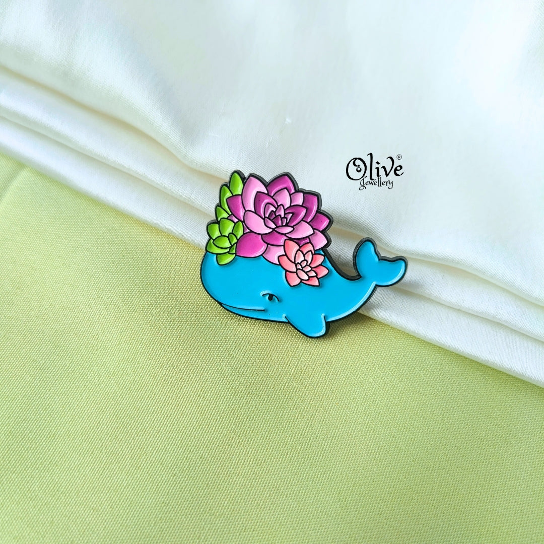 Dolphin Brooch
