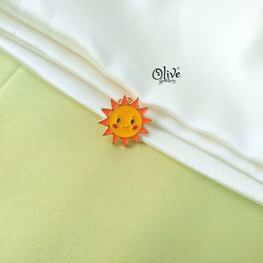 Sun Brooch