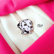 Dalmation Dog Brooch