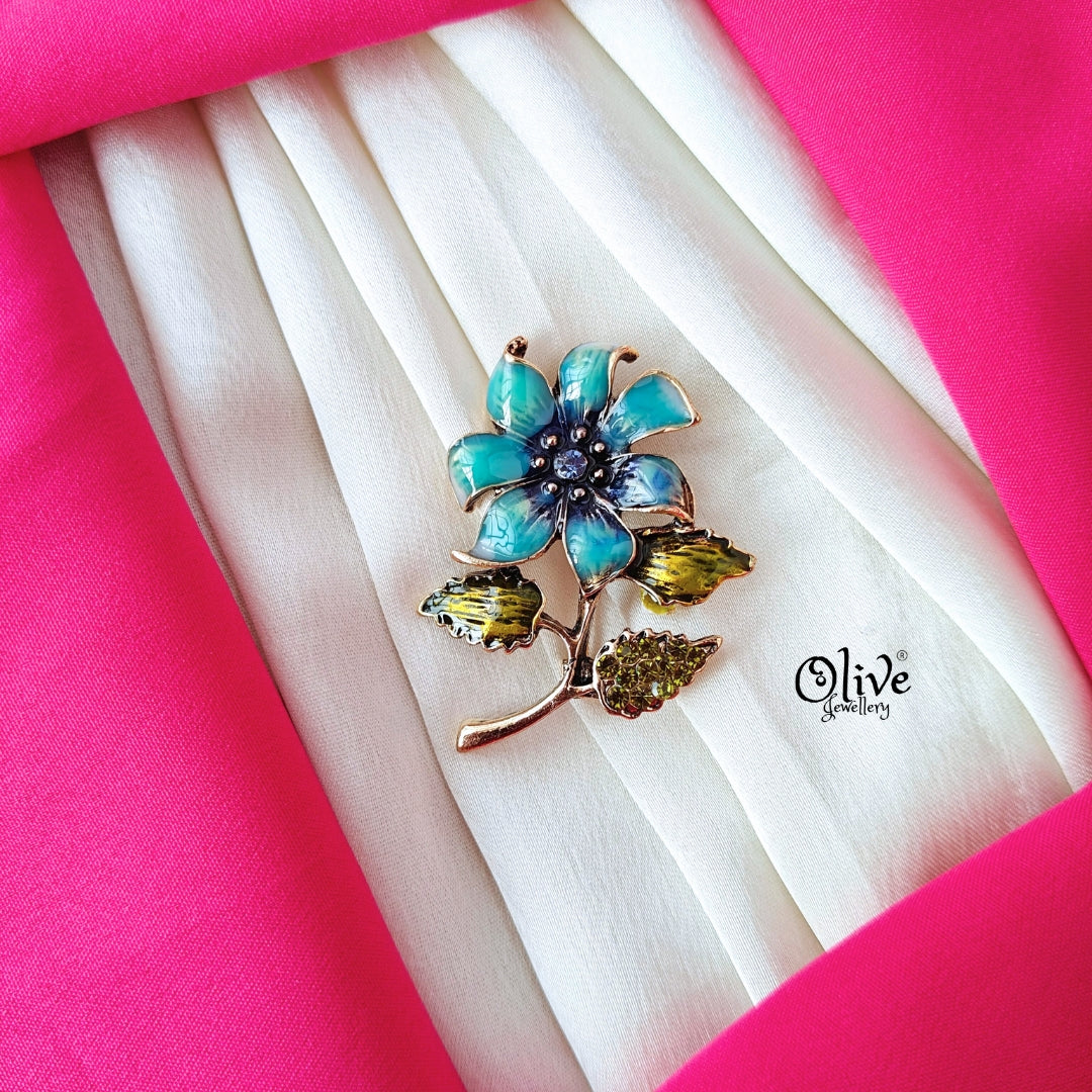 Floral Fashion Brooch