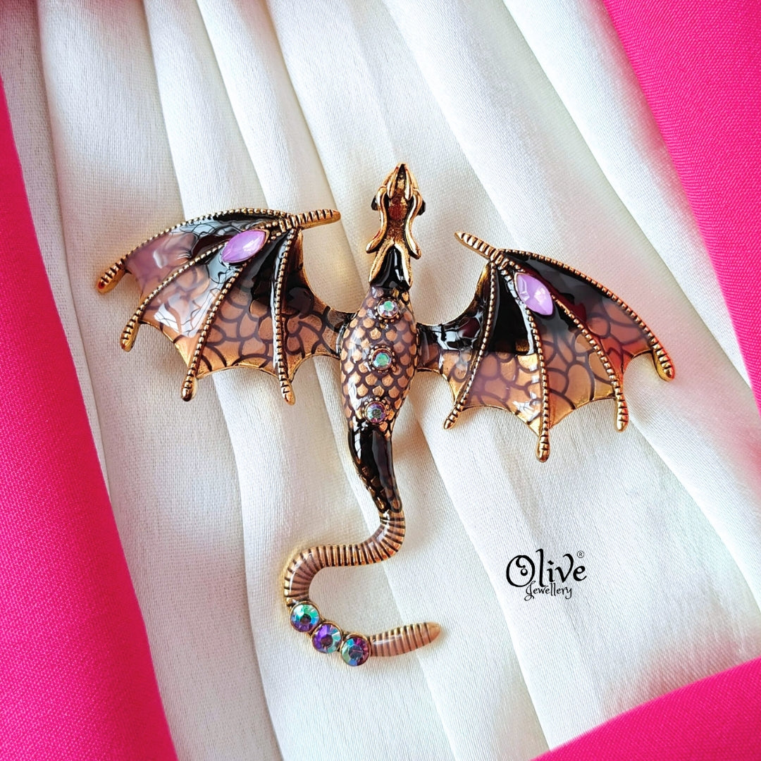 Dragons Brooch