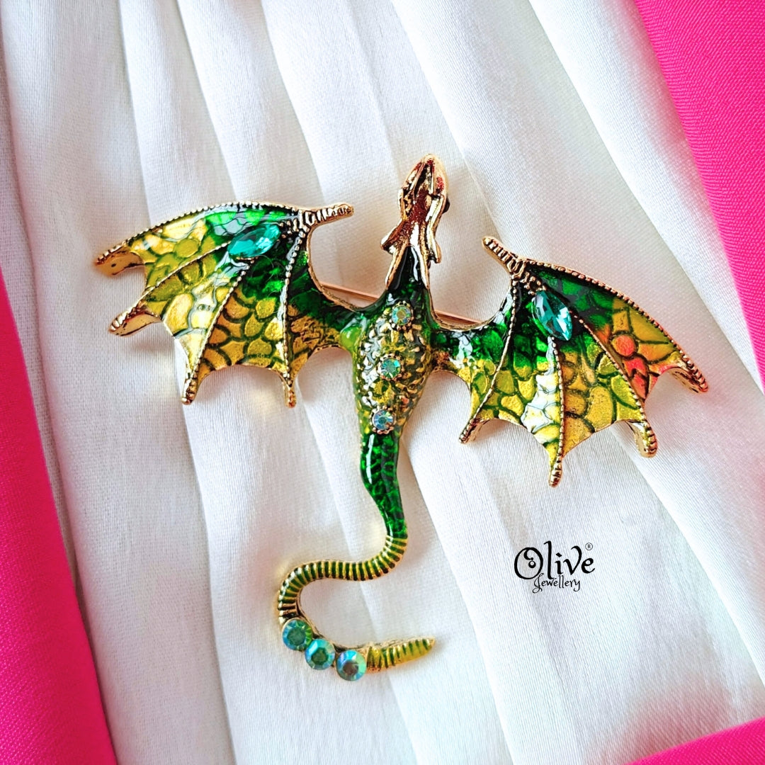 Dragons Brooch