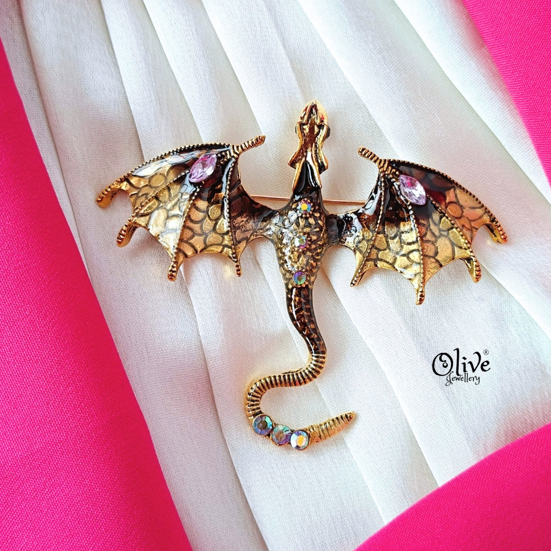 Dragons Brooch