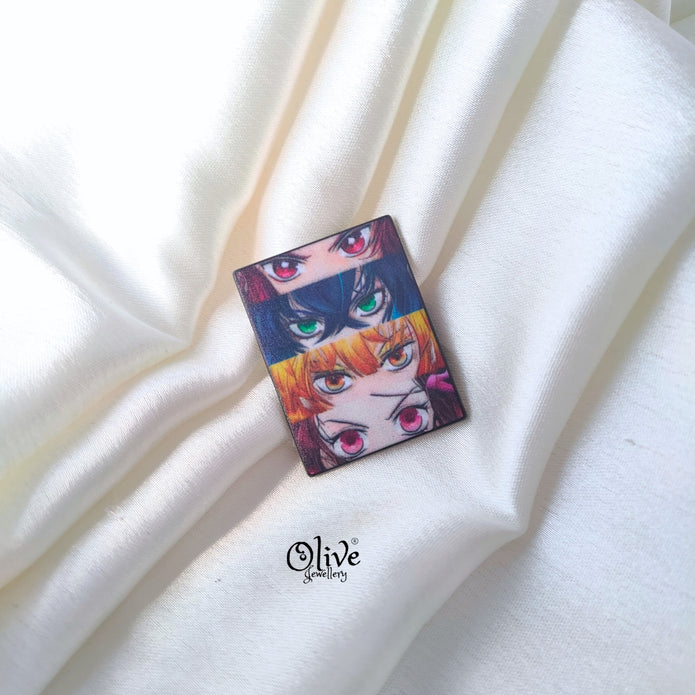 Demon Slayer Brooch