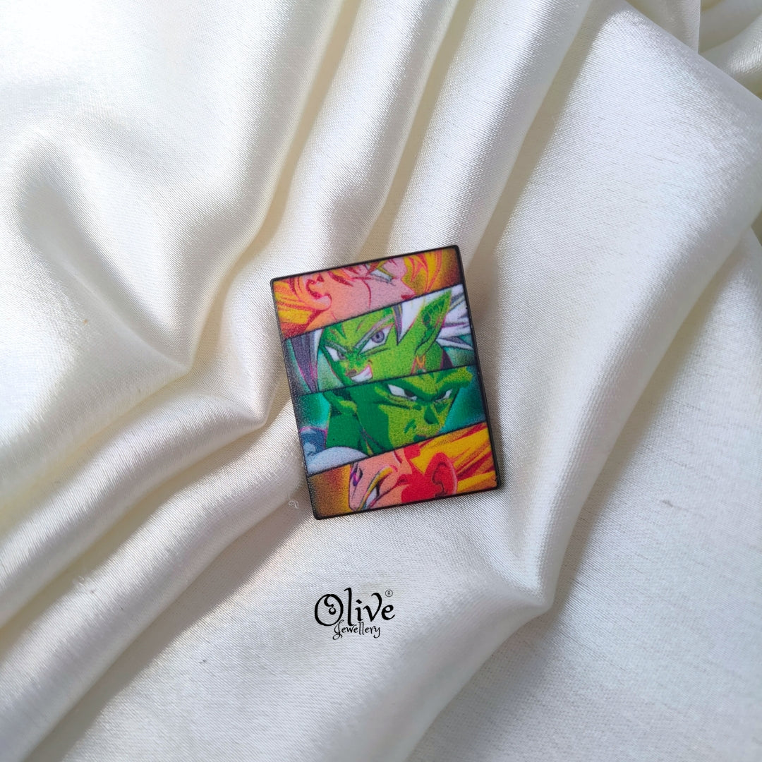 Dragon Boll Character Brooch