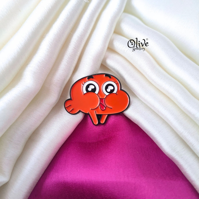 Darwin Watterson Brooch