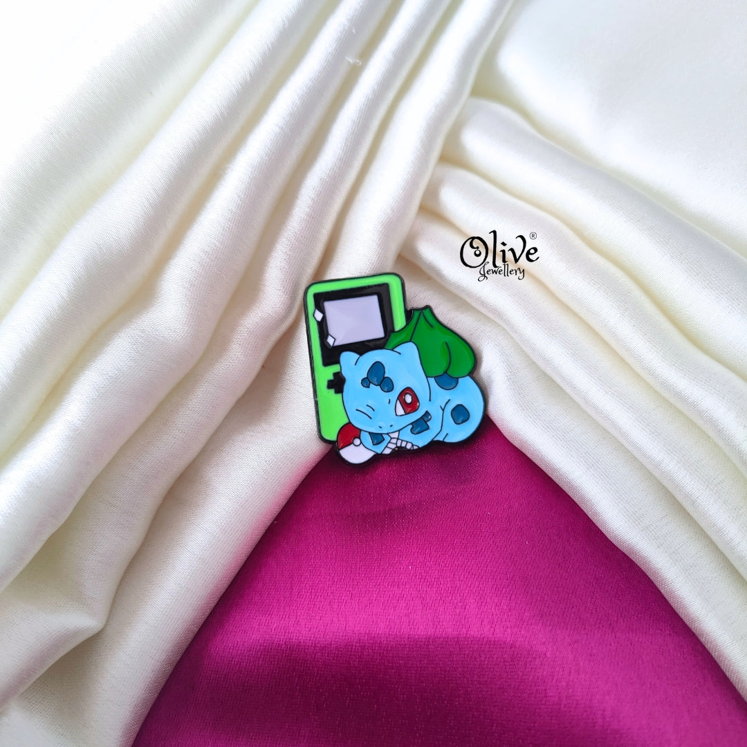 Bulbasaur Game Boy Brooch