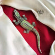 Crocodile Brooch
