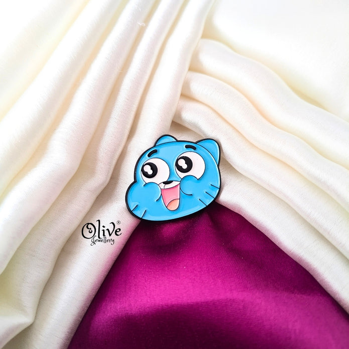 Gumball Watterson Brooch