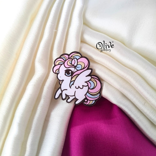 Cute Unicorn Brooch
