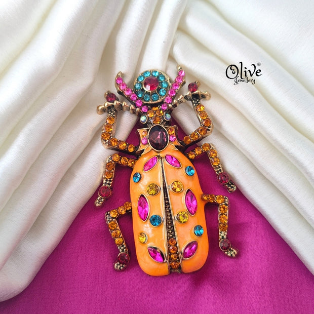 The Magical Beetle- Brooch