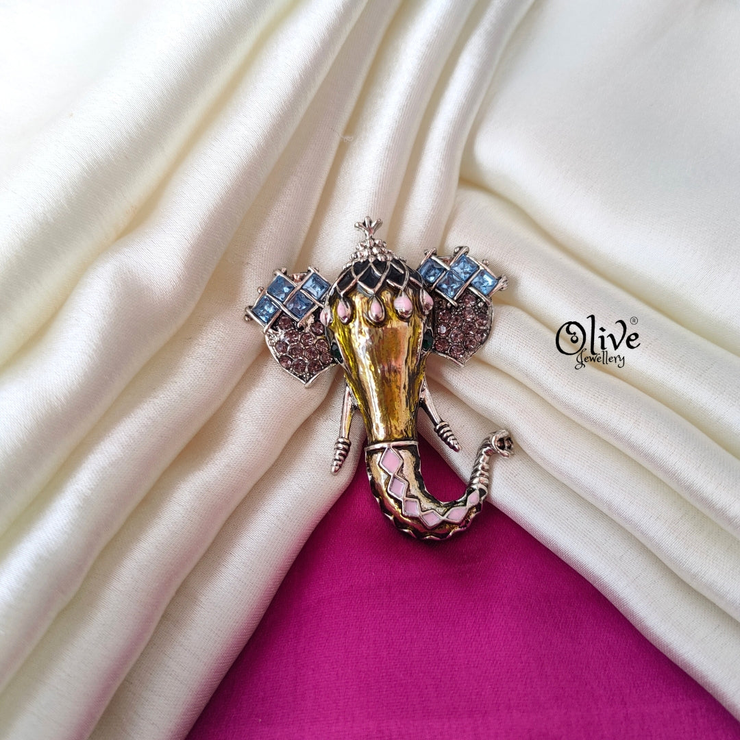 Elephant Brooch