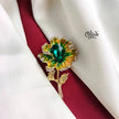 A Blooming Flower Brooch