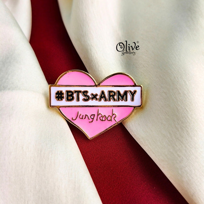 BTS X ARMY-Jung kook Brooch