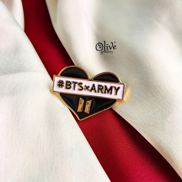 BTS X ARMY- Brooch