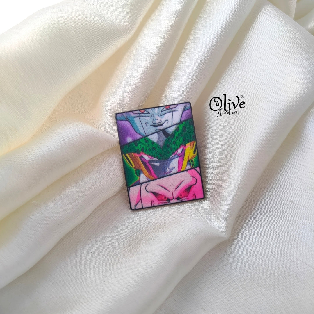 Dragon Ball Z Villains-Brooch