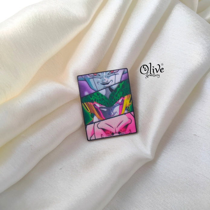 Dragon Ball Z Villains-Brooch