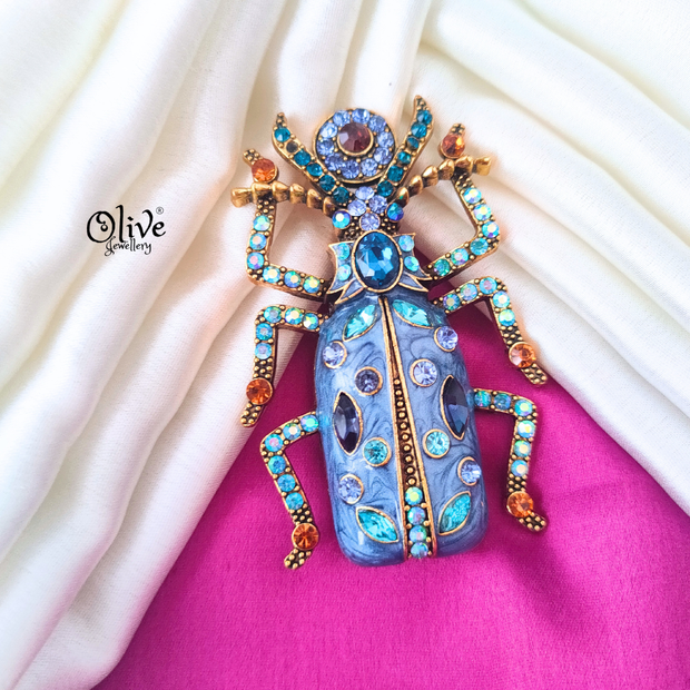 The Magical Beetle- Brooch