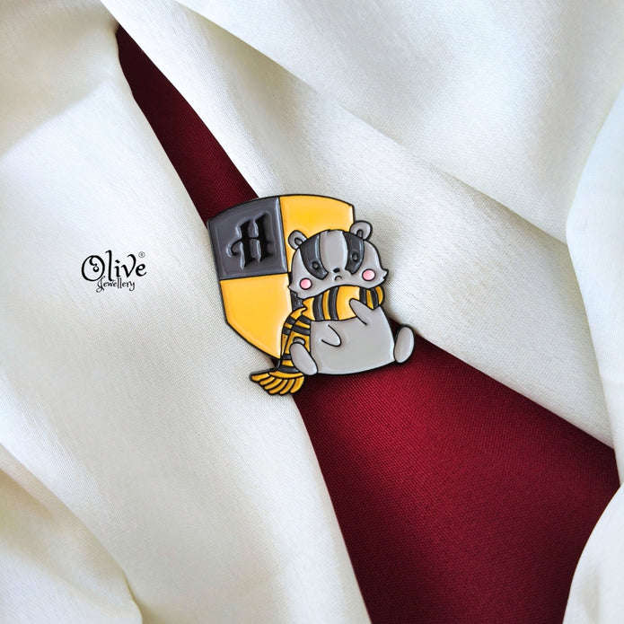 Hufflepuff House Brooch