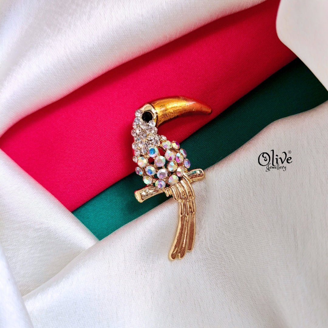 Toucan Bird - Brooch