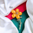 Yellow Flower Brooch