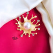 Drop  Pearl Brooch & Pendant