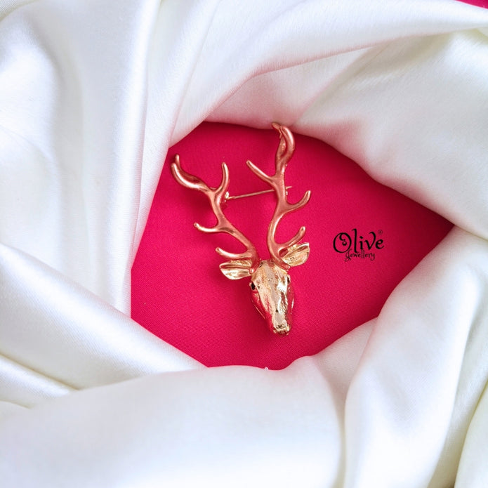 Deer Shape brooch