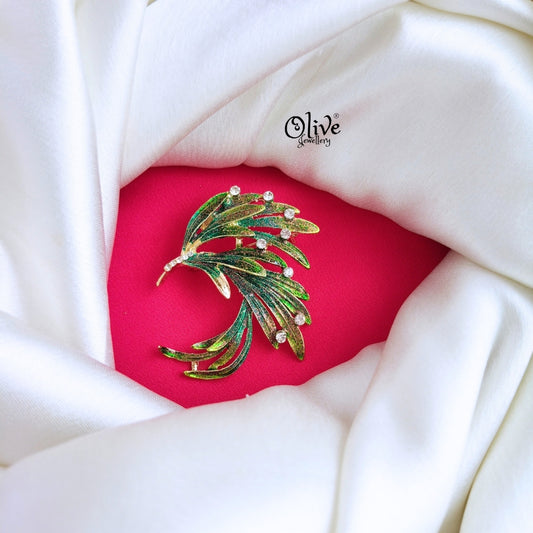 Vintage- Style Phoenix Brooch