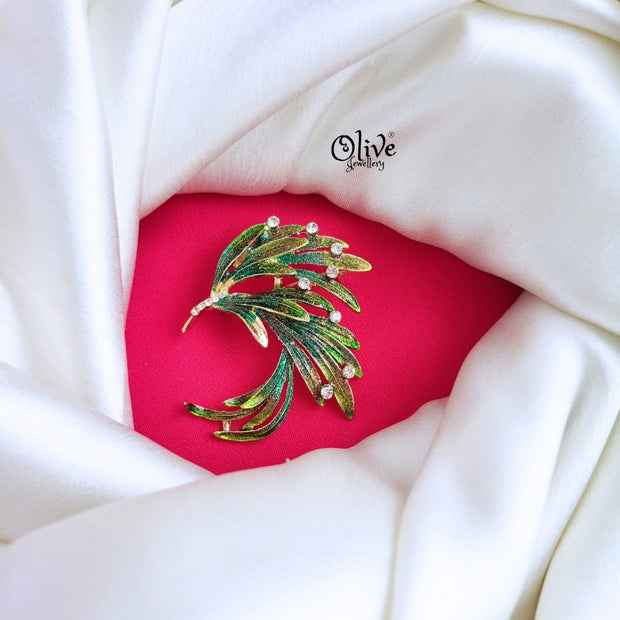 Vintage- Style Phoenix Brooch