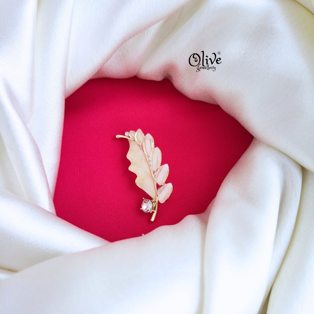 Leaf  Brooch - 621