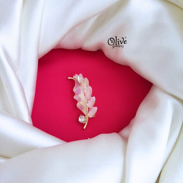 Leaf  Brooch - 621